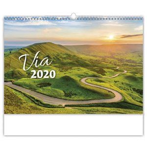 Kalendář nástěnný 2020 - Via