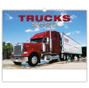 Kalendář nástěnný 2020 - Trucks