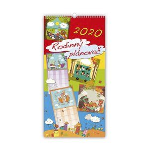 Kalendář nástěnný 2020 - Rodinný plánovač