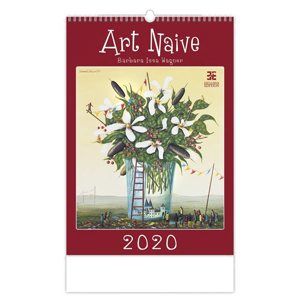 Kalendář nástěnný 2020 - Art Naive