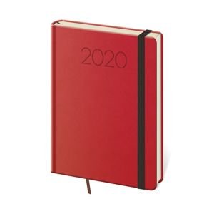 Diář 2020 denní A5 New Praga - červená