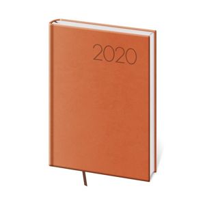 Diář 2020 denní A5 Print - oranžová
