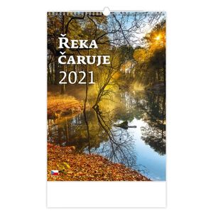 Kalendář nástěnný 2021 - Řeka čaruje