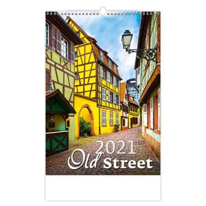 Kalendář nástěnný 2021 - Old Street