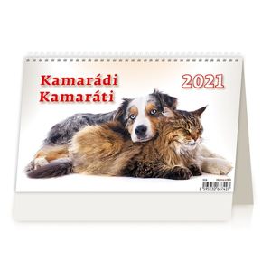 Kalendář stolní 2021 - Kamarádi/Kamaráti
