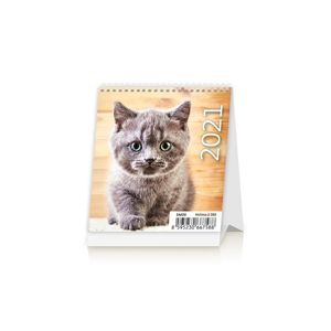 Kalendář stolní 2021 - Mini Kittens