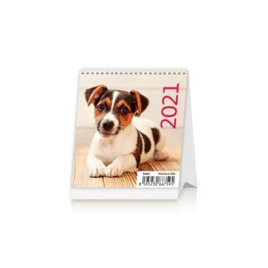 Kalendář stolní 2021 - Mini Puppies