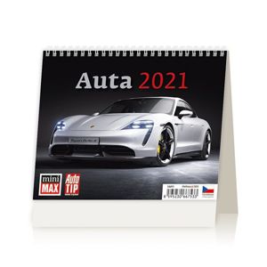 Kalendář stolní 2021 - MiniMax Auta
