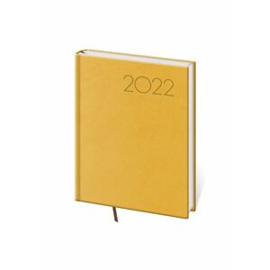 Diář 2022 denní B6 Print - žlutá
