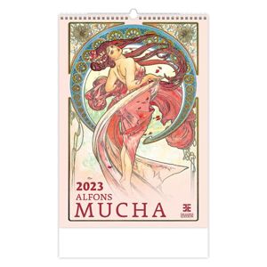 Kalendář nástěnný 2023 Exclusive Edition - Alfons Mucha