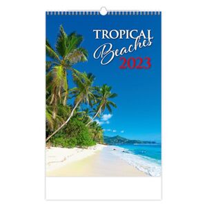Kalendář nástěnný 2023 - Tropical Beaches