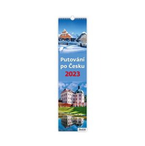 Kalendář nástěnný 2023 vázanka - Putování po Česku