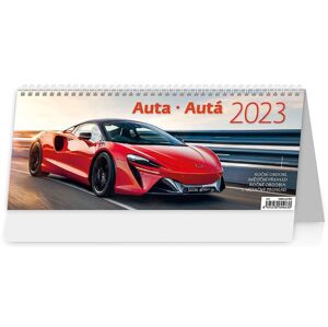 Kalendář stolní 2023 - Auta/Autá
