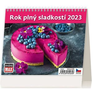 Kalendář stolní 2023 - MiniMax Rok plný sladkostí