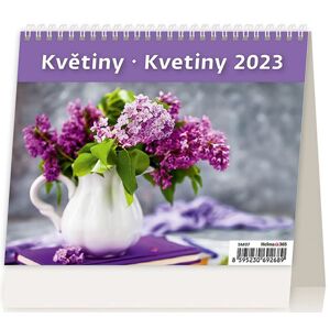 Kalendář stolní 2023 - MiniMax Květiny/Kvetiny