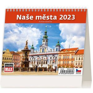 Kalendář stolní 2023 - MiniMax Naše města