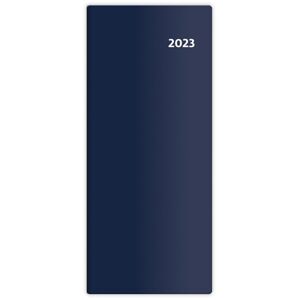 Diář 2023 kapesní - Torino měsíční - modrá/blue