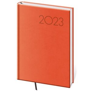 Diář 2023 denní A5 Print - oranžová