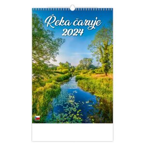 Kalendář nástěnný 2024 - Řeka čaruje