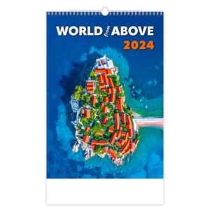 Kalendář nástěnný 2024 - World from Above