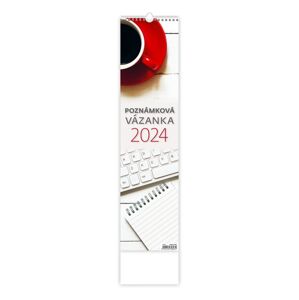 Kalendář nástěnný 2024 vázanka - Poznámková