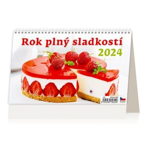 Kalendář stolní 2024 - Rok plný sladkostí
