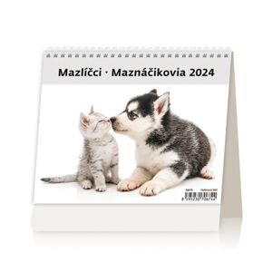 Kalendář stolní 2024 - MiniMax Mazlíčci/Maznáčikovia