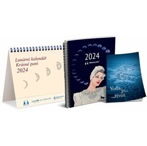 Lunární kalendář Krásné paní s publikací 2024