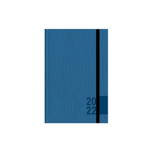 Oxybag Diář 2022 A6 týdenní s gumičkou - NOMAD Blue
