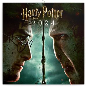 Kalendář nástěnný 2024 poznámkový 30 × 30 cm - Harry Potter
