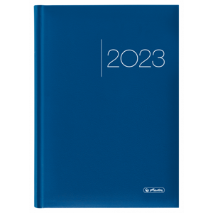 Herlitz Diář 2023 A5 denní - modrý
