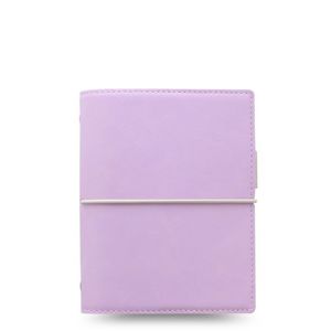 Filofax Kroužkový diář 2020 Domino Soft kapesní - pastelově fialový