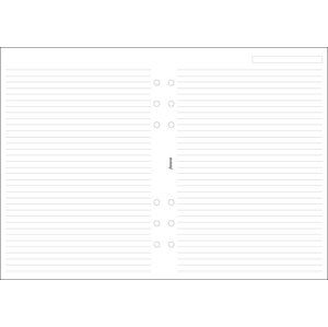 Filofax Poznámkový papír linkovaný pro diář A5
