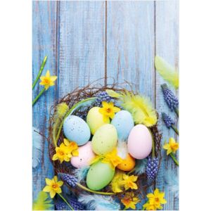Stil Velikonoční taška 35 × 50 cm - Vajíčka v ošatce