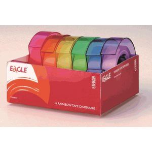 Eagle Odvíječ lepicí pásky 6 ks - mix barev