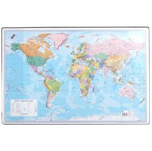 Podložka na stůl 60 × 40 cm - mapa Svět