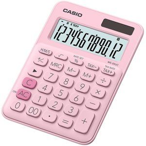 Casio Kalkulačka MS 20 UC PK - růžová