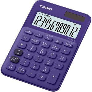 Casio Kalkulačka MS 20 UC PL - fialová