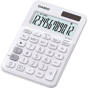 Casio Kalkulačka MS 20 UC WE - bílá