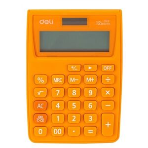 Kalkulačka DELI E1122 - oranžová