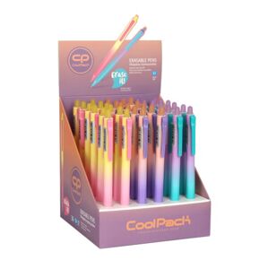 Gumovatelné pero Colorino - Cool Pack pastel, mix barev