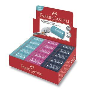Stěrací pryž Faber-Castell PVC-FREE trend - mix barev