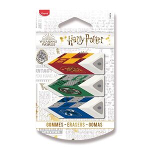 Pryž MAPED Pyramide Harry Potter - sada 3 ks, mix barev