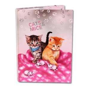 Box na sešity A4 Emipo - Cats&Mice