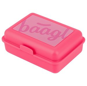 BAAGL Box na svačinu - Logo růžový 