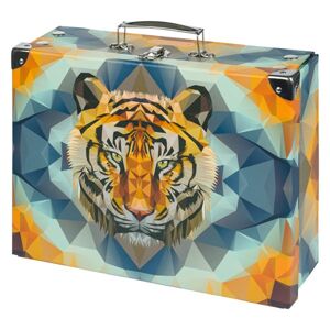 BAAGL Skládací školní kufřík s kováním - Tiger