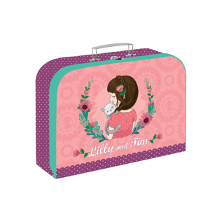 Dětský kufřík lamino 34 cm - Lilly