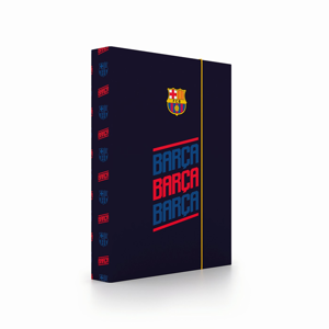 Desky na sešity s boxem A5 Jumbo - FC Barcelona 2019