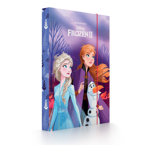 Desky na sešity s boxem A4 - Frozen 2/Ledové království 2