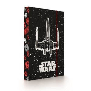 Desky na sešity s boxem A4 - Star Wars 2020